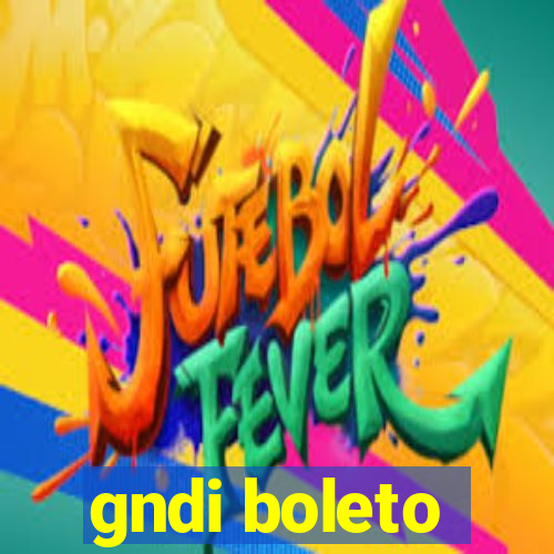 gndi boleto